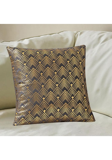 Suntek Yastık Kılıfı 18 18 Inç Minimalist Çok Yönlü Koyu-gri Koyu Gri