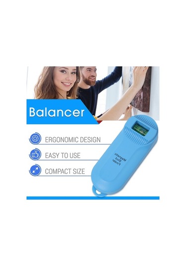 Ulzyvf Mıknatıslı Duvar Tarayıcı - Çivi Ve Metal Dedektörü, Hassas Merkez Bulma, 100x38x21mm Mavi Mavi