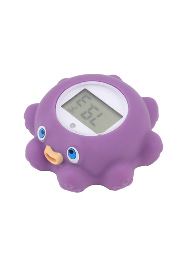 Xindoker Bebek Banyo Su Sıcaklık Ölçer, Akıllı Sessiz Alarm Ve Zamanlayıcı İle Uyku Dostu Kutuplama Oyuncak, Abs Malzeme İle Güvenli Kullanim