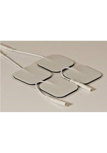 Fizmed Kablolu Kare Tens Pedi 5 x 5 CM 4'lü