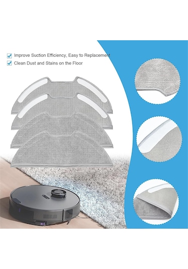 Eureka İçin, Midea M9 İçin, Obode Robot Süpürge Aksesuarları İçin