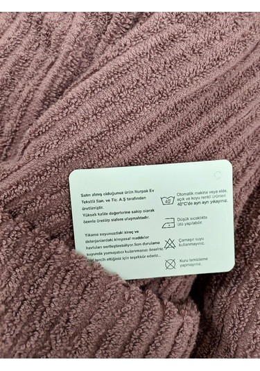 Nurpak Tek Kişilik Bornoz Seti Şalyaka-ekol Mürdüm Beden L-xl Mürdüm