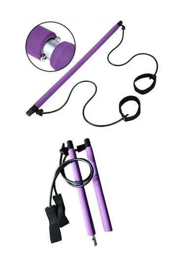 Avessa Squat Pilates Jimnastik Egzersiz Çubuğu Portable Studio Squat Bar