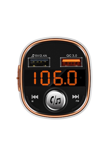 S-Link Sl-Bt235 Rainbow Bluetooth V5 Led Ekran Usb+Tf Çift Usb