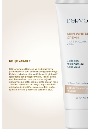 Dermoend Cilt Beyazlatıcı Krem 2'li