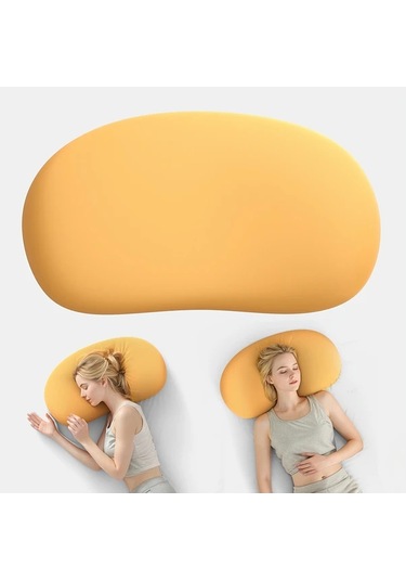 Fochsia Blue Yumuşak Bulut Boyun Yastığı Nefes Alabilir Tüm Mevsimler Ortopedik Rahat Mavi