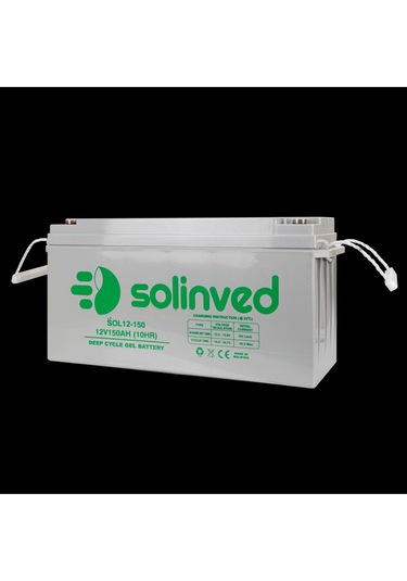 Solinved 12v 150ah Jel Akü - Sol12-150