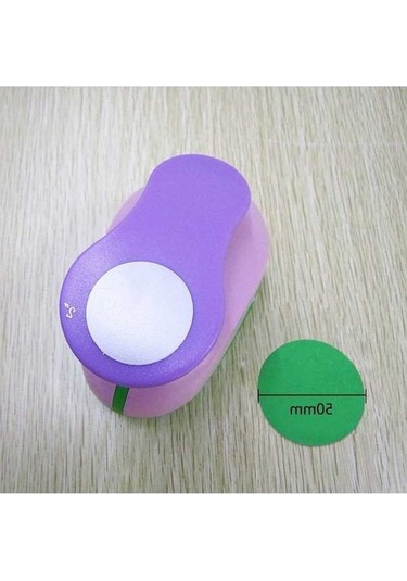 Willowhaven Yuvarlak Embosser Çocuk El Aletleri, 50mm, Renk Rastgele, Stil: 8820, Sanat Ve El İşleri Uygulamaları İçin Diğer