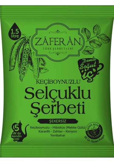 Zaferan Selçuklu Şerbeti Avantaj Kutu 24 x 30 G