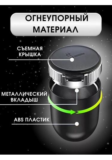 Autobur Araba İçin Kapaklı Ve Aydınlatmalı Sigara Kıskacı 187844302