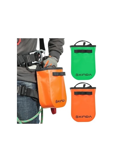 Pazly Dayanıklı Tırmanış Çantası - Hafif, Çok Amaçlı, Portatif 4l Yeşil Yeşil