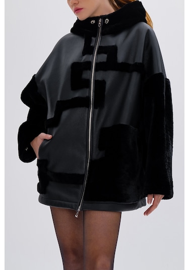 Valmenti Kadın Kürk Siyah Mont 616 6472 Bn Kurk Sk24/25 Sıyah Siyah