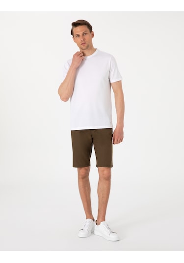 Pierre Cardin Erkek Beyaz Tişört Basic 50302560-vr013 Beyaz