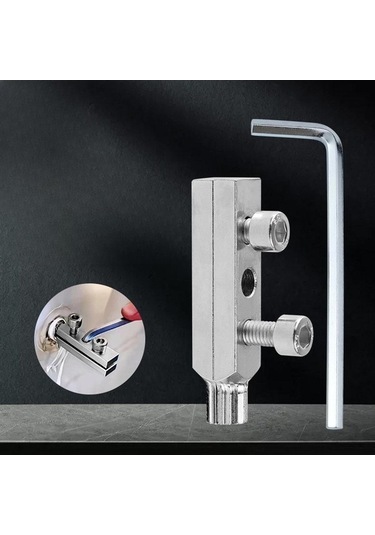 Pazly Vidalı Valfi Suntek Lavabo Kırık Çıkarma Başlığı 7,5x1,6x1,3 Cm 7.5 x 1.6 x 1.3 CM