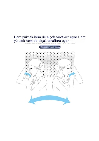 Airron Eternal LuckDoğal Lateks Yastık Servikal Omurga Yastığı