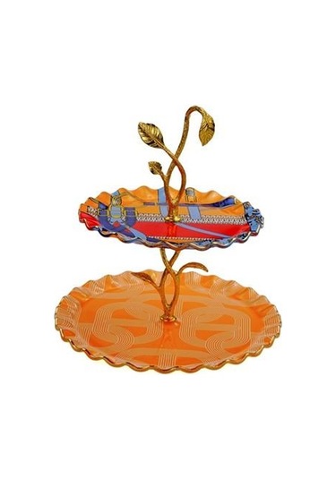 Glore Bonita Altın Yaldızlı Cam Kurabiyelik 26100