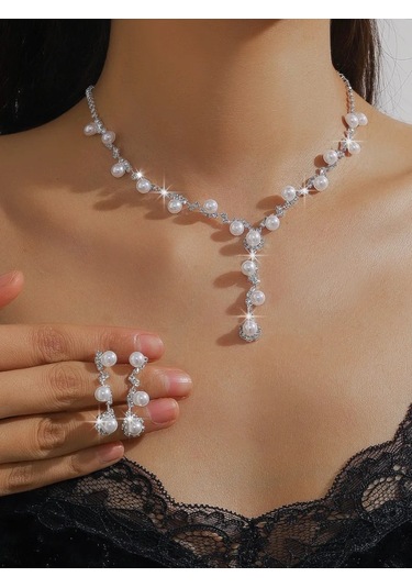 Bijoubijou Boyun Takısı Kolye Kordon Set 264634447