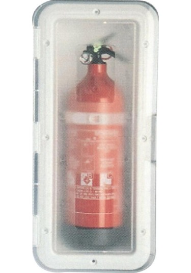 Yangın Tüpü Kutusu Şeffaf 1kg Tüp Için