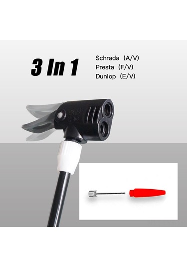 Youtek Bisiklet Dikey Hava Pompa, 160 Psı, Kolay Okuma Manometre, Schrader/presta/dunlop Uyumlu, Hızlı Ve Güvenli Şişirme