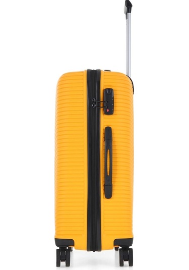 Ççs 5224 Polipropilen Büyük Boy Valiz-sarı Sarı