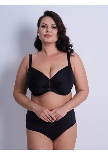 Sim Sim Büyük Beden Bayan Sütyeni 423483345 Siyah