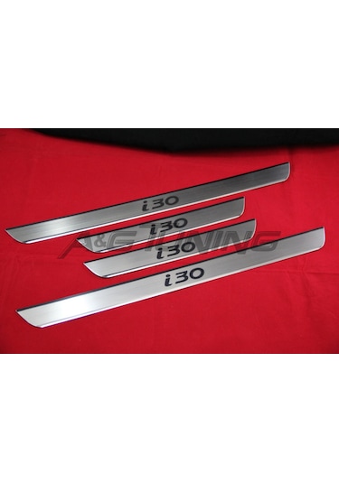Hyundai İ30 Krom Kapı Eşiği Tk 2008-2012 4Kapı Paslanmaz Çelik N11.6047