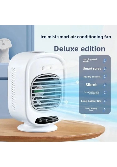Funtree Treasure Yaz Yeni Serin Sprey Nemlendirici Mini Fan - Uygun Fiyatlı Ve Enerji Tasarruflu
