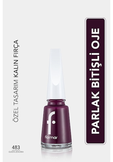 Flormar Nail Enamel Parlak Bitişli Oje 483