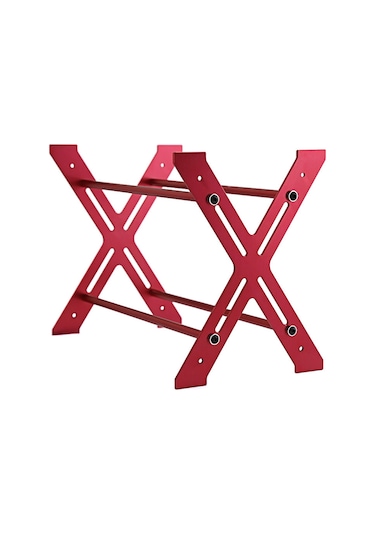 Reedark Dönebilir V8 Motor Tamir Standı - Paslanmaz Çelik Kırmızı Model