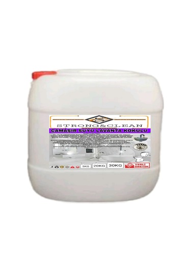 Strong&Clean Çamaşır Suyu Lavanta Kokulu 30 KG