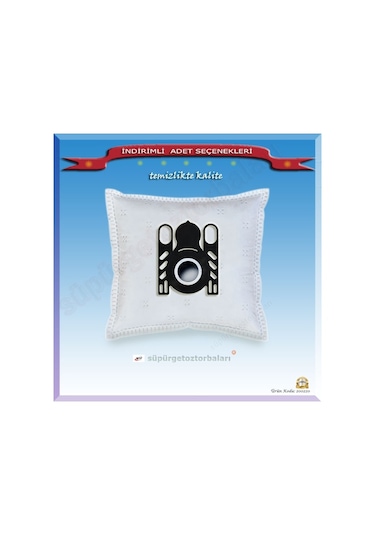 ARÇELİK S 4120 KANGURU SÜPÜRGE TOZ TORBASI 20 Adet 200220