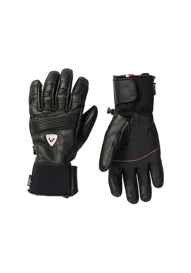 Rossıgnol Rossignol Retro Lth Impr Erkek Siyah Eldiven Blk