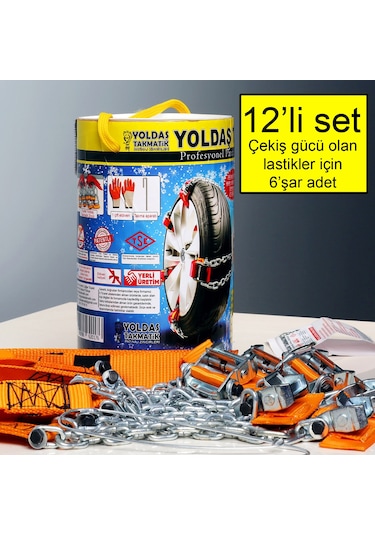 Yoldaş Takmatik 12'li Gold Serisi Takmatik Kar Zinciri