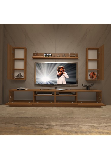 Decoraktiv Trendstyle 5220d Mdf Tv Ünitesi Tv Sehpası Ceviz