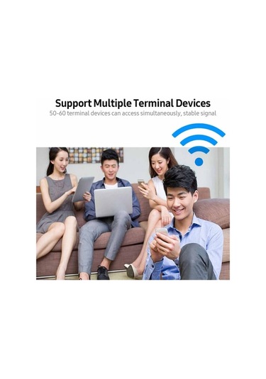 Novahub 300mbps Duvar Tipi Wifi Erişim Noktası - Wps Şifreleme & Usb Kablosuz Router