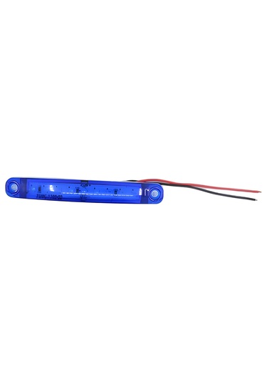 1 Adet Mavi Parmak Lamba 9 Led 12v 24v