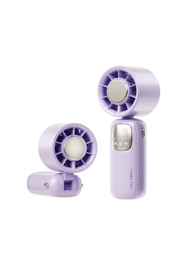 Lyon El Tipi Katlanır Soğutma Fan Açık Buz Sıkıştırma Fanı - Haki