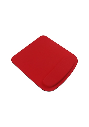 Skycity Ergonomik Eva + Kumaş Kayışlı Fare Padı - Yavaş Tepki Bellek Sponsu İle El Basıncı Azaltıcı - Siyah 230x210mm