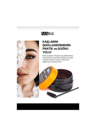 Mara Eyebrow Shaper Kaş Şekillendirici 50 ML + Fırça
