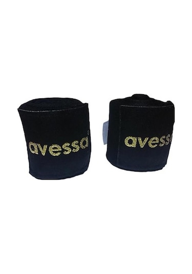 Avessa 5 Metre Elastik Boks Bilek Bandajı Siyah