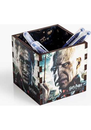 Harry Potter Kalemlik Masaüstü Organizer Kare Çok Renkli
