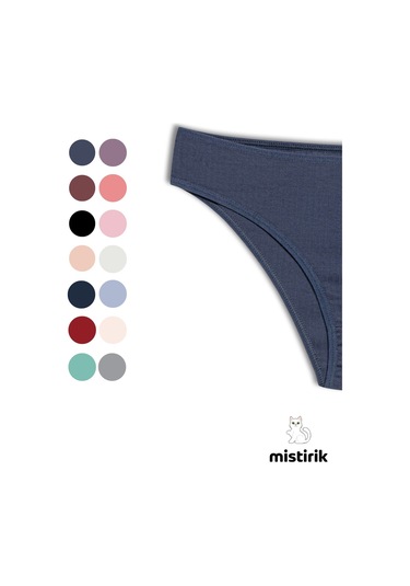 Taranto Model Fitilli Esnek Spor Külot Mavi Renk Mavi