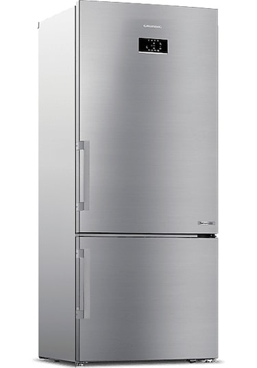 Grundig GPKND 551 I  551 L Duo No-Frost Kombi Tipi Buzdolabı Inox