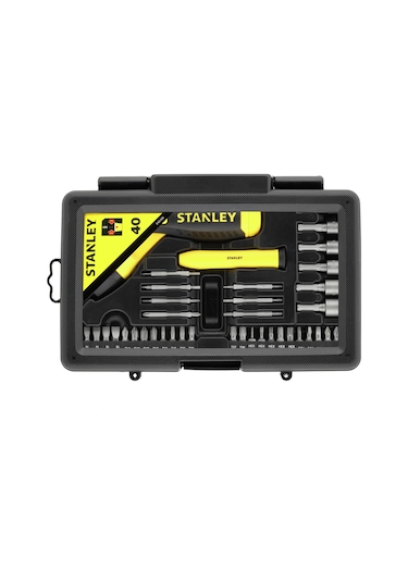 Stanley 063038 Cırcır Saplı Uç Takımı Pistol Grip 38 Parça
