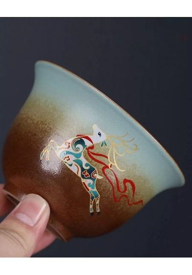 Peace Tea Çay Demliği Gaiwan 231842644 Kahverengi