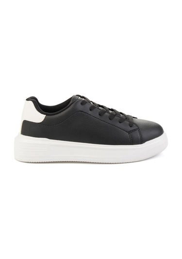 Siyah Beyaz Kadın Sneaker K01644015109 Siyah