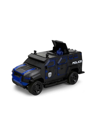 Suncon S00001984 Işıklı Uzaktan Kumandalı Polis Panzeri Çok Renkli