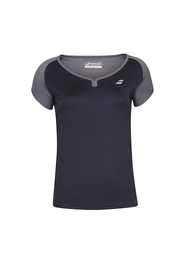 Babolat Babolat Play Cap Sleeve Top Kadın Siyah Tişört 3 Siyah