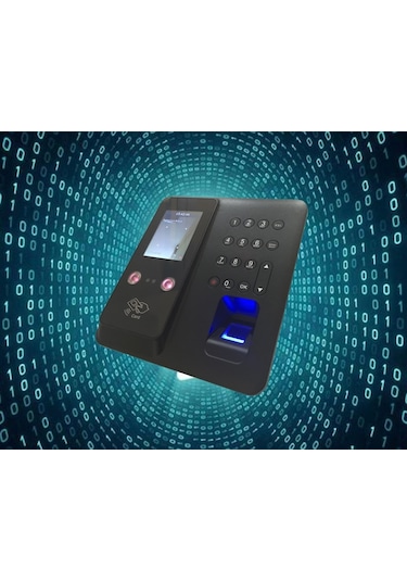 Yüz Tanıma Parmak İzi Şifre Personel Geçiş Sistemi Program Dahil