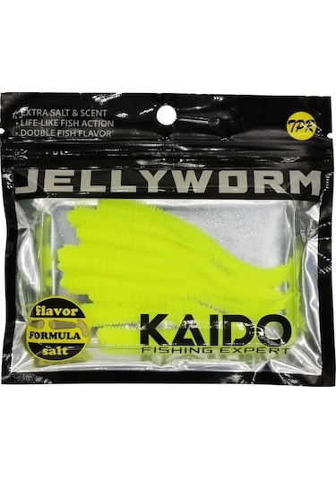 Kaido Jellyworm Jw95 Silikon Yem 10lu Pk Renk: D007